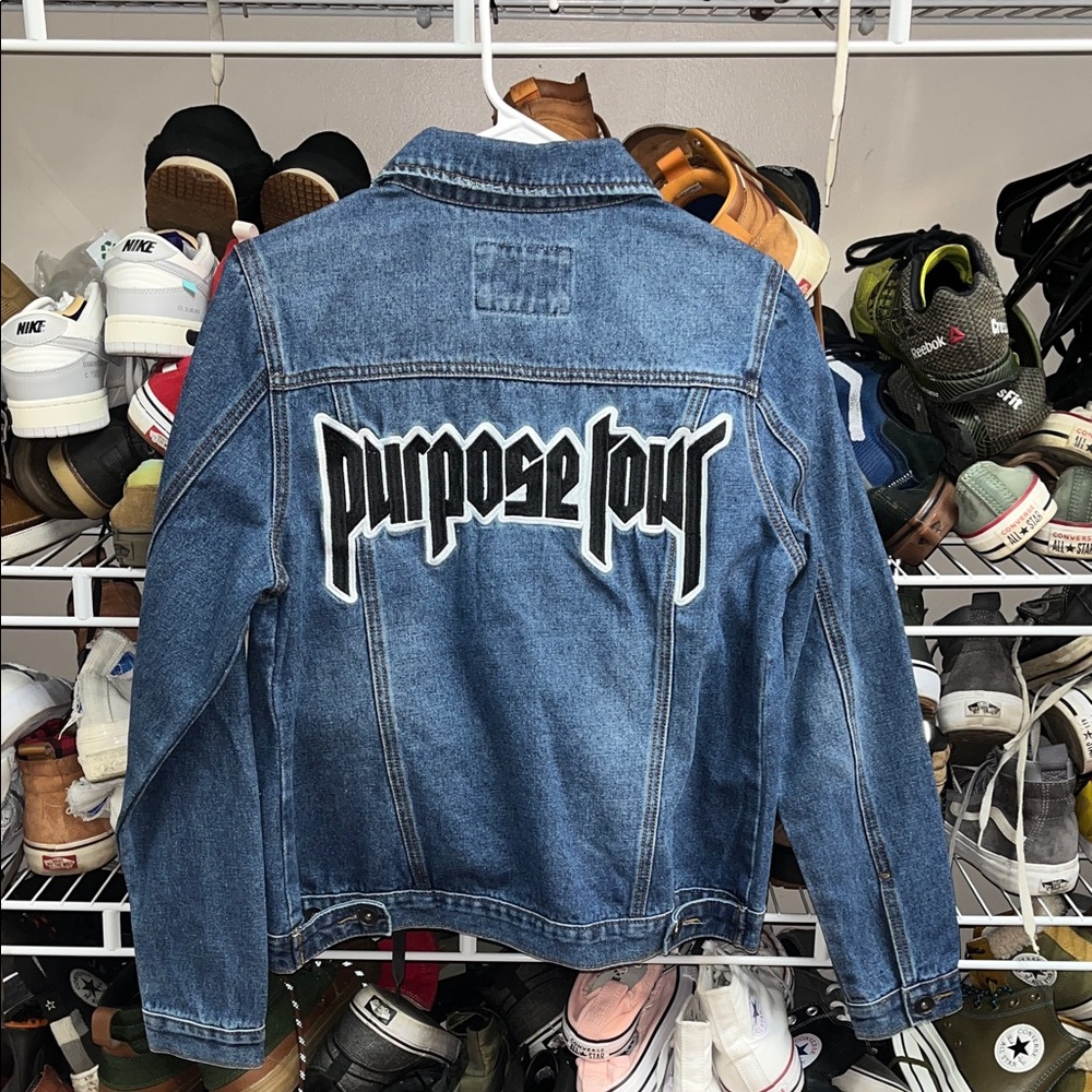 Justin Bieber Purpose Tour Jean Jacket -Rare